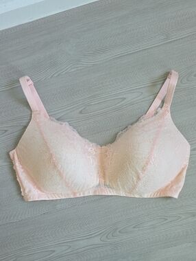 Cacique Blush Lace Support Bra